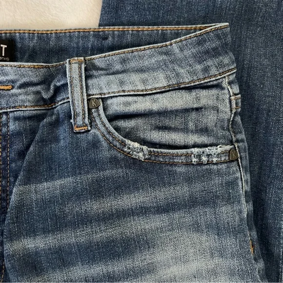 Kut from the Kloth Catherine Fab Ab High Rise Boyfriend Jeans Stretch Denim - Picture 11 of 16